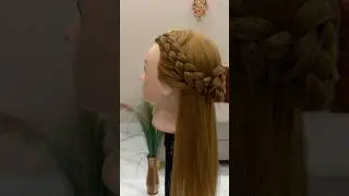 Dutch braid tutorial #dutchbraid #hairstyle #youtubeshorts #shortsfeed #shorts