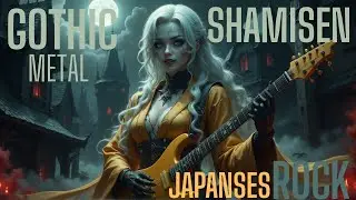 Moonlight Evil | Gothic Metal &times; Shamisen Japanese Rock &times; Dark Castle Vibe | Study/Work 