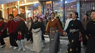 རེས་གཟའ་པ་སངས་དང་སྤེན་པའི་སྒོར་གཞས། #tibetan #gorshey 