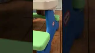 Easy Store Jr. Play Table with Umbrella