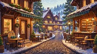 Relax With My Capybara ☕ Cozy Winter Lofi Village ❄️ Chill Music ~ Lofi Beats To Chill / Relax To
