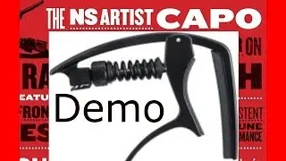 D'Addario NS Artist Capo demo - Lee Wrathe