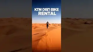 KTM DIRT BIKE RENTAL: Extreme 450cc POV Adventure in Dubai Red Dunes