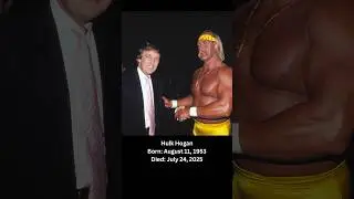 Hulk Hogan & Donald Trump -A Moment To Cherish🕊️#hulkhogan #trump #fy #shorts #wwe #love #memories