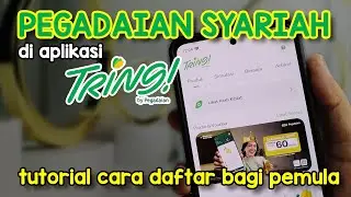 Cara Membuat Akun Pegadaian Syariah di Aplikasi Tring by Pegadaian | BKD tutorials Pegadaian Syariah