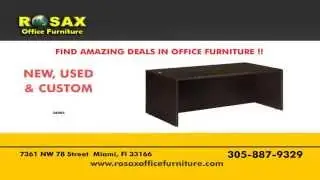 New Year, New Office! Rosax NEW USED & CUSTOM FURNITURE in Miami!