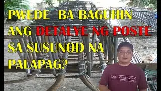 IBANG DETALYE NG POSTE SA KASUNOD NA PALAPAG.