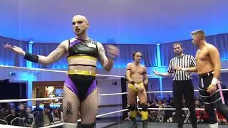 HoP HEAVYWEIGHT TITLE - Riley Nova (c) v Dave Andrews v Visage - House of Pain Wrestling - 12/03/22