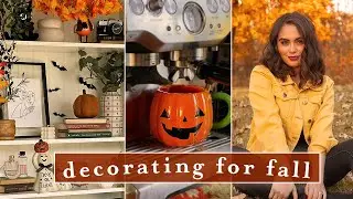 decorate for FALL with me!! 🎃 🍂  *all the cozy autumnal vibes*