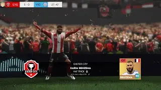 DLS | Benzema puts on a FOUR-MIDABLE display in BOTH HALVES! | Exeter City 11-0 Celta Vigo