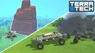 Crafting Blocks for Monument Base! - Terratech [Ep.5 - S2] - Let's Play TerraTech 0.7.1