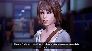 Life is strange - Five bottles, Train, Saving Kate, Breaking into Principals Office, Swimming pool