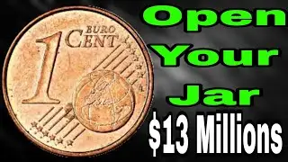 Top 5 Rare 1 Euro Cent Coins That Are Worth Millions! | Rare Euro Coins You Should Check