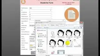 Ms access school management database software