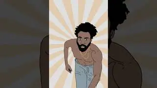 Donald Glover | This Is America | Animation | Buy my art prints. Copy the link below. Grab the sale!