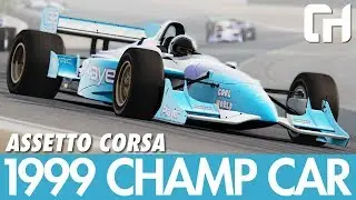 VRC 1999 CART Champ Car mod - Assetto Corsa Review (indycar)