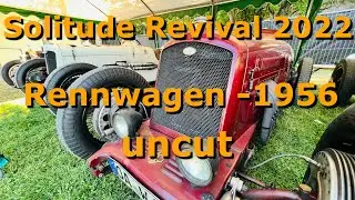 Solitude Revival 2022 - Rennwagen Klasse A3 bis Baujahr 1948 - UNCUT
