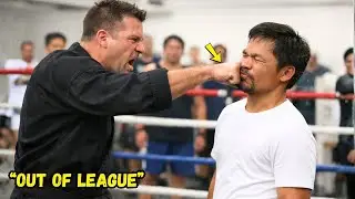 BLACK BELT MESSED WITH PACQUIAO &mdash; BIGGEST MISTAKE OF HIS LIFE...