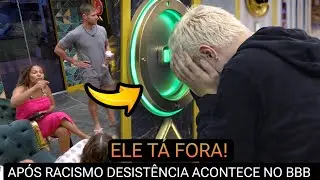 BBB 26: DESIST&Ecirc;NCIA AGORA! AP&Oacute;S RACISMO JULIANO APERTA BOT&Atilde;O DE DESIST&Ecirc;NCIA E DESISTI DO PROGRAMA