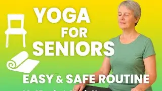 Yog for senior citizens || Easy and safe routine || વડીલો માટે યોગ || kanan mankad 