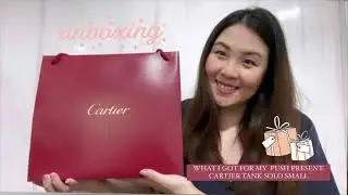 UNBOX WITH ME: MY FIRST CARTIER UNBOXING - TANK SOLO WATCH SMALL MODEL