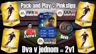 FIFA 14 | CZ | Pack & Play + Pinkslips | Jarwi vs. Dave
