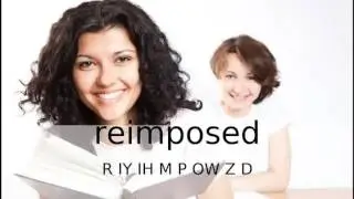 How to pronounce reimposed / How to say reimposed