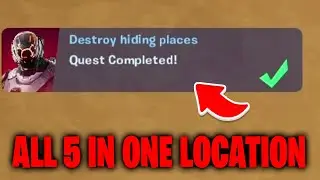 Destroy hiding places Fortnite Chapter 3