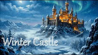Winter Castle View | Medieval Fantasy Ambience