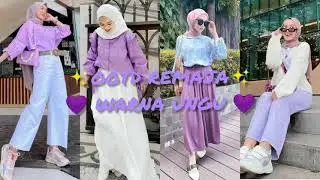 Ootd Kekinian 2021 Warna Lilac/Ungu💜||#Ootd#Lilac#kekinian
