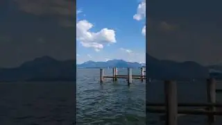 Prien am Chiemsee, Summer 2023 🇩🇪 #chiemsee #alps #lakeview #bavaria