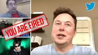 Elon Musk fires employees in twitter meeting DUB