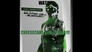 Распаковываем коллекционное издание Splinter cell: Blacklist The 5th Freedom edition Pc!!!