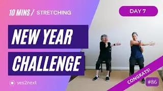 Day 7 New Year Challenge: Gentle Stretching | Seniors, beginners