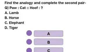 Reasoning mock test quiz 17 important question #reasoningmocktest #reasoningquiz#mocktest#trickmaths