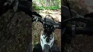 Осторожно, ветка! - Двухтактный внедорожный мотоцикл - Husqvarna TE150