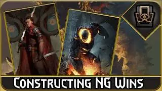 Wholesome Constructs Doing Their Thing In NG! (Gwent Tactical Decision Nilfgaard Deck)