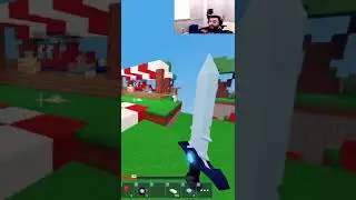 This Guy Went AFK and Turned On His Hacks... | Roblox Bedwars #Shorts