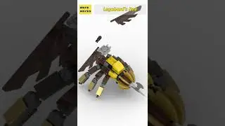 BRICK BRICKS | Custom Model | Legobard's Bee | Speed Build