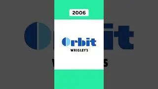 История Логотипа Orbit 👄 #Orbit #Орбит #История #Логотип #Жвачка #Резинка #Logo #Подпишись #Shorts