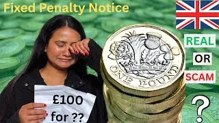 Fixed Penalty Notice from the City Council for &pound;100, can increased to &pound;2,500