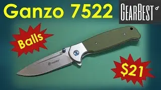 Ganzo G7522 /  G752 Ball Bearing Flipper from GearBest