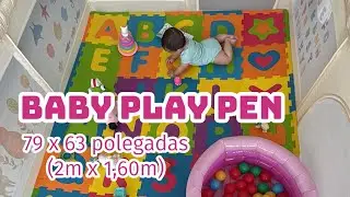 BABY PLAY PEN! Essential item on your baby list!