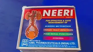 Neeri tablet हिसाब का जलन और पथरी रामबाण इलाज #neeri #Kavya medicine