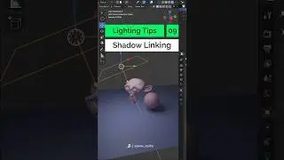Blender Lighting Tips (09): Shadow Linking