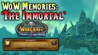 How I Got 'The Immortal' Achievement Title from Naxxramas in Wrath of the Lich King