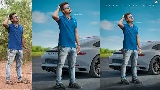 Awesome Car Manipulation By Rahul Creations | Photoshop Free Tutorial