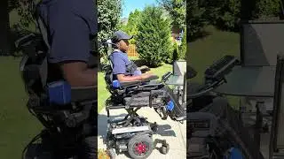 Mark The Phenomenon Rides Robotic Chair In The Air