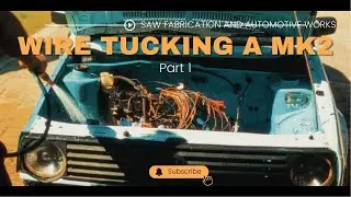 Wire Tucking a 16v Mk2 Golf: Part 1