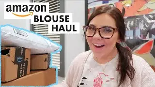 AMAZON HAUL // BLOUSES + RANDOM